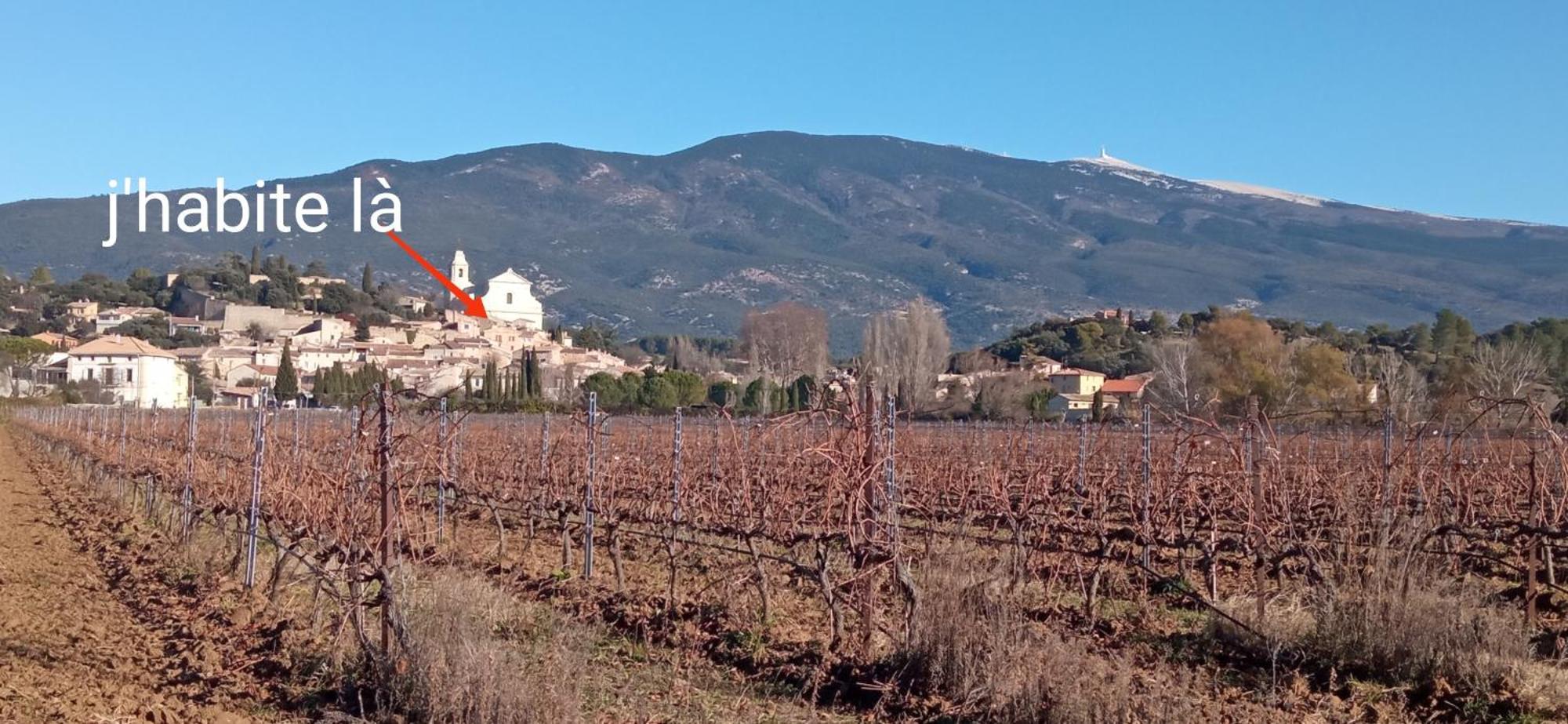 Studio Tout Confort En Provence Mont Ventoux. Bédoin Zewnętrze zdjęcie